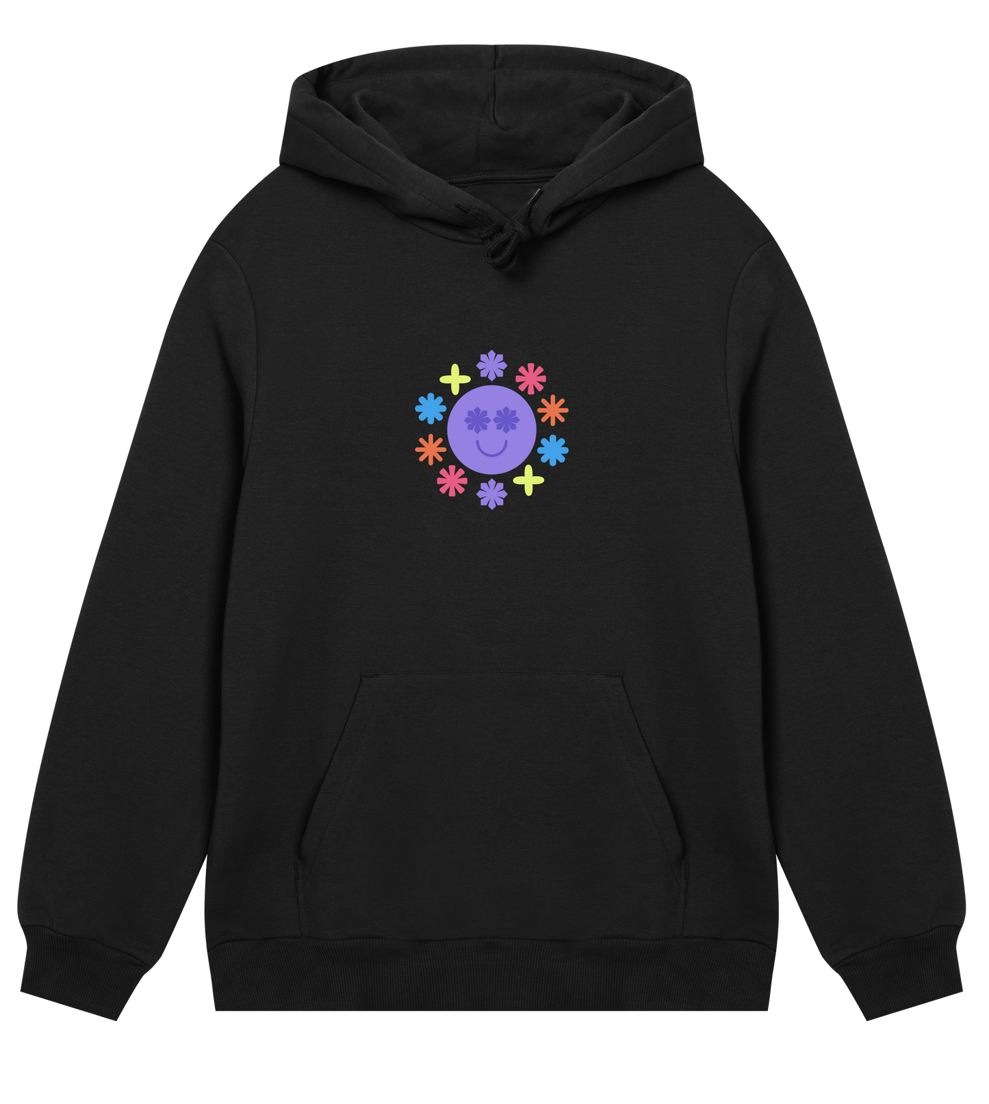 lets smile men's hoodie
