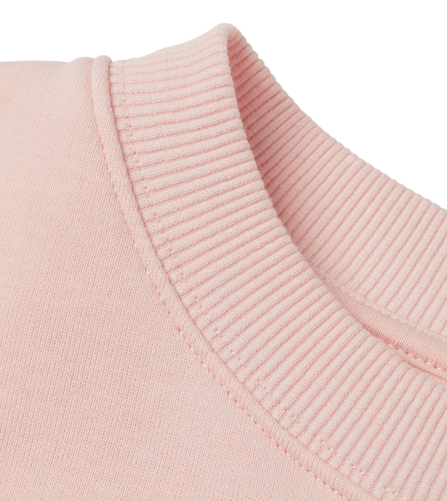 elastic heart sweatshirt