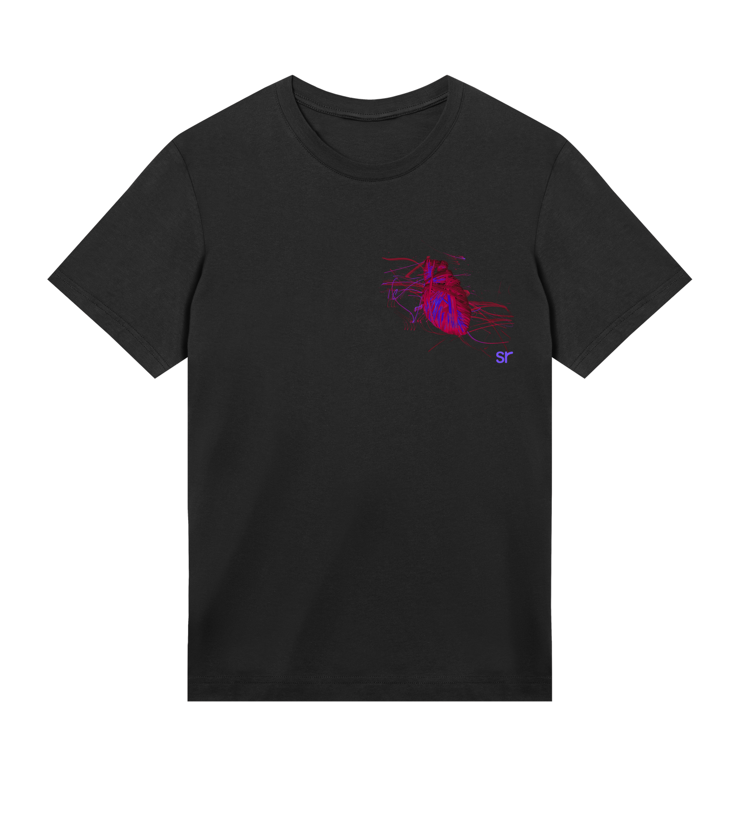 elastic heart men's t-shirt