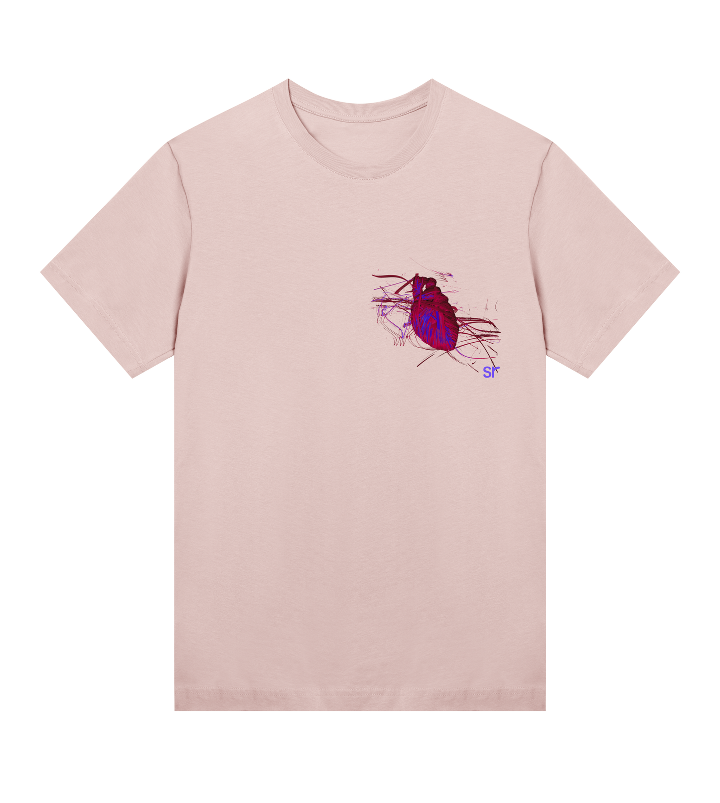 elastic heart t-shirt