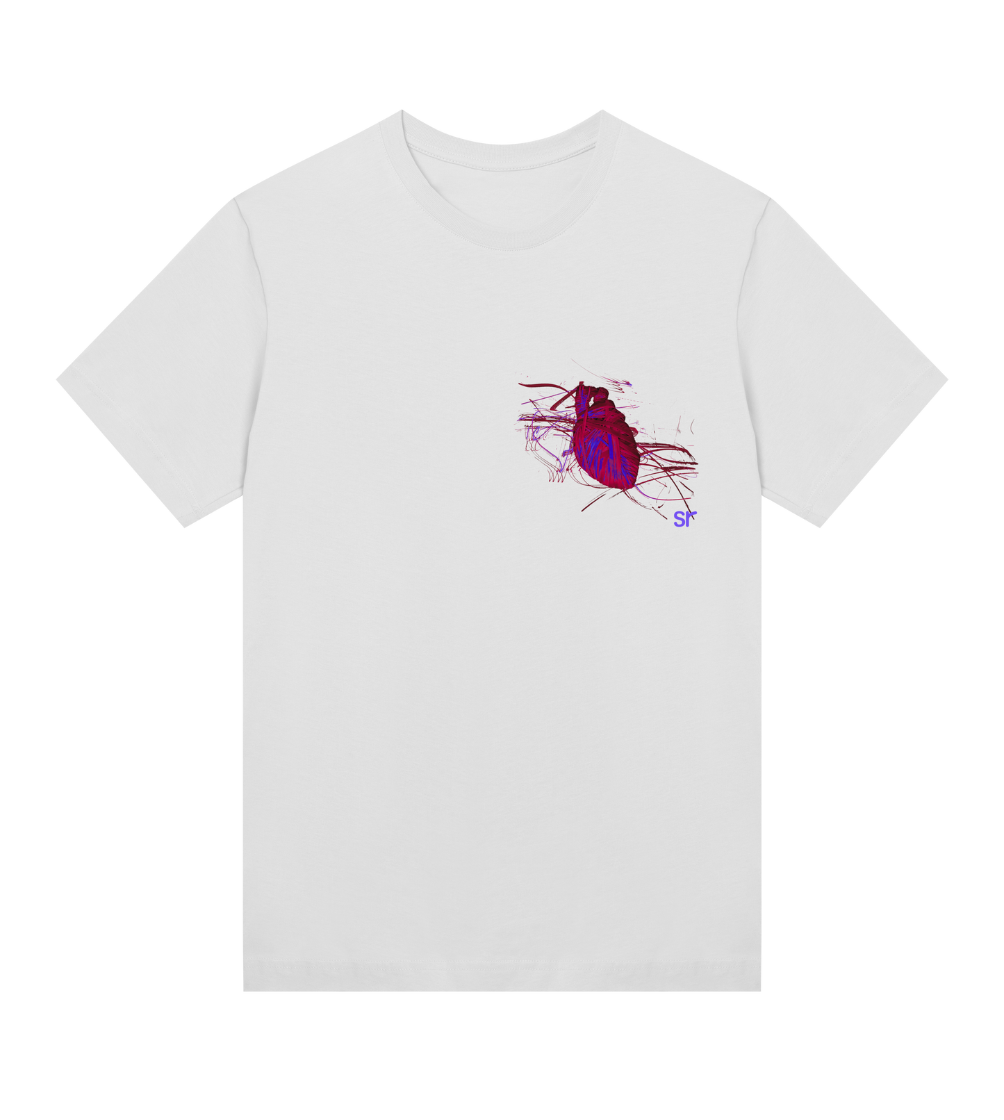 elastic heart t-shirt