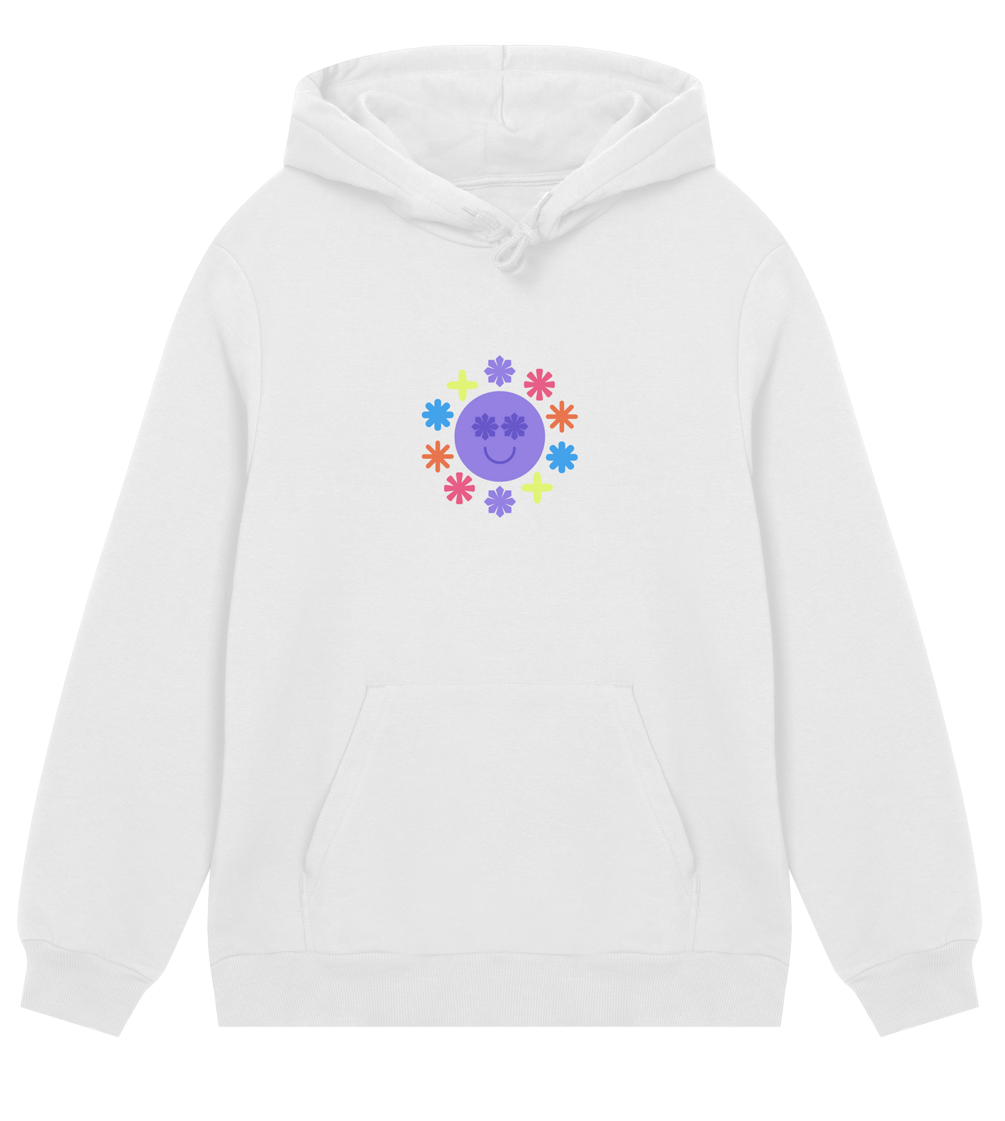 lets smile men's hoodie