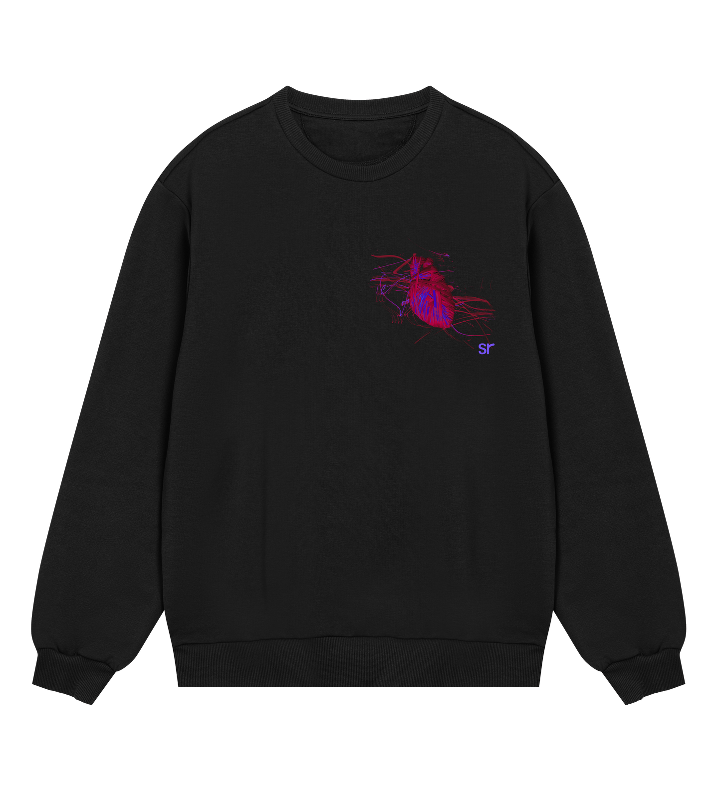 elastic heart men's sweatshirt