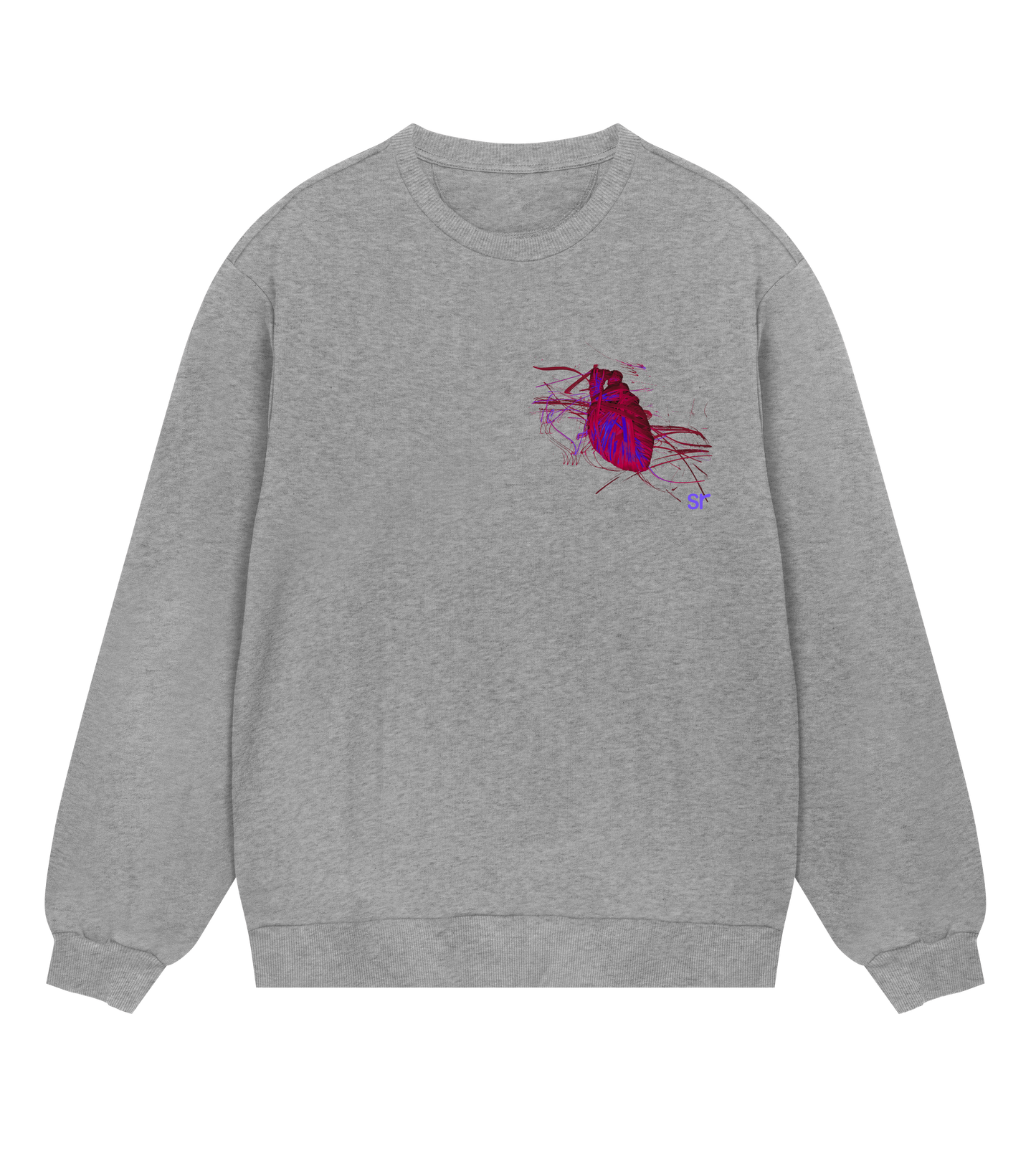 elastic heart men's sweatshirt