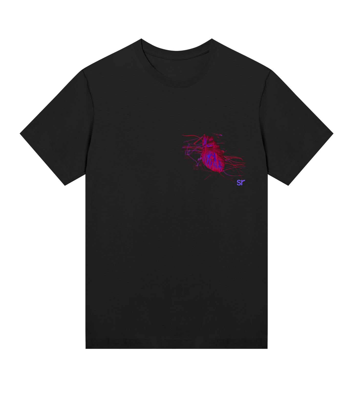 elastic heart t-shirt