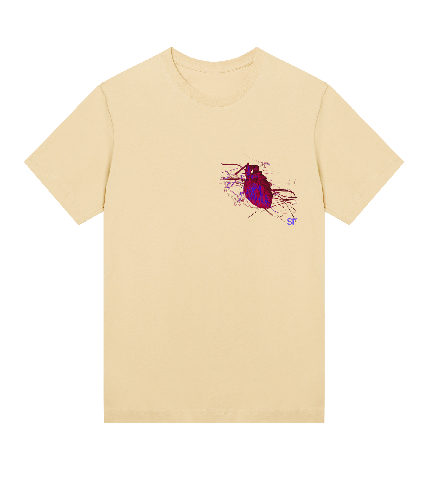 elastic heart t-shirt