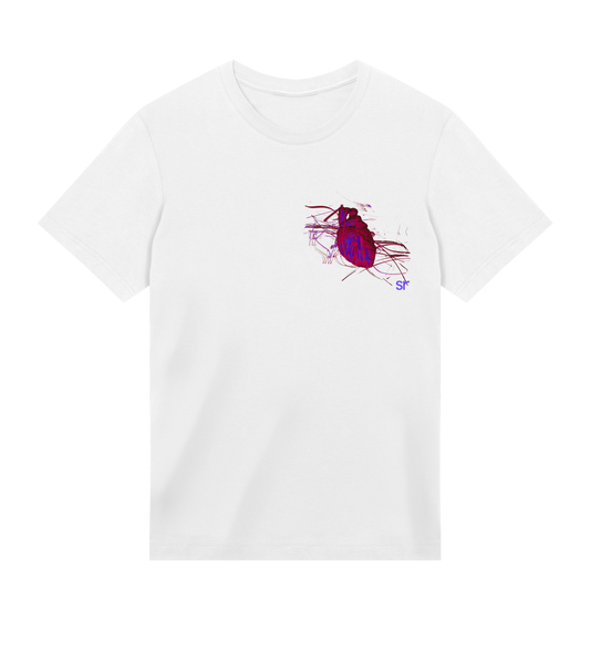 elastic heart men's t-shirt